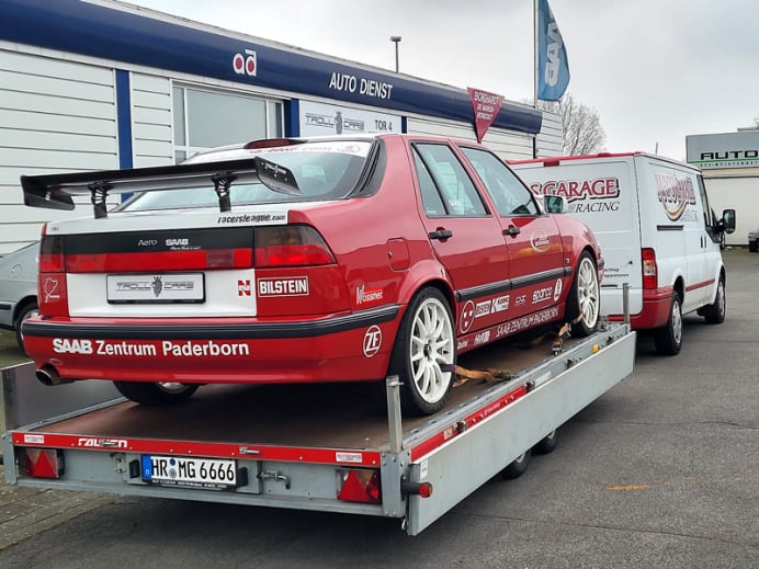Saab Abholung