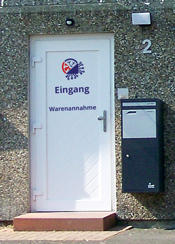 Unser Eingang